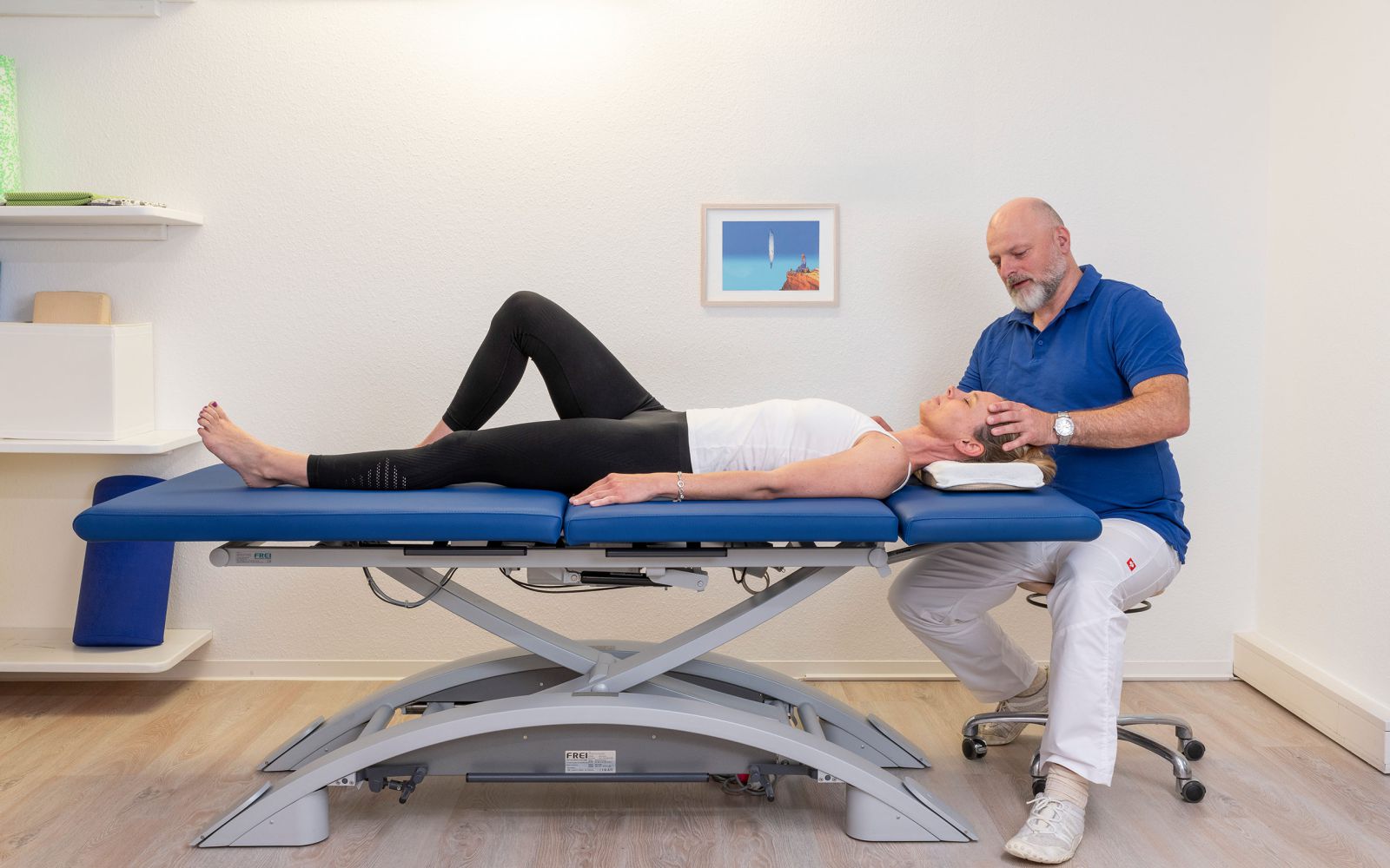 Massage auf der Liege
